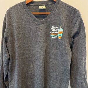 Pumpkin Spice Long Sleeve Graphic Tee Women’s Medium